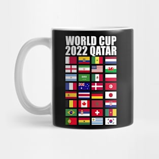 World Cup Qatar 2022 Nation Mug